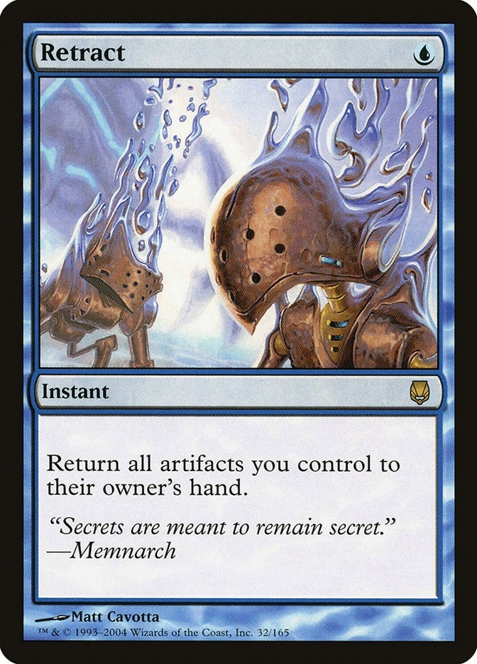 Image for Retract (32) [Darksteel] - Magic: The Gathering