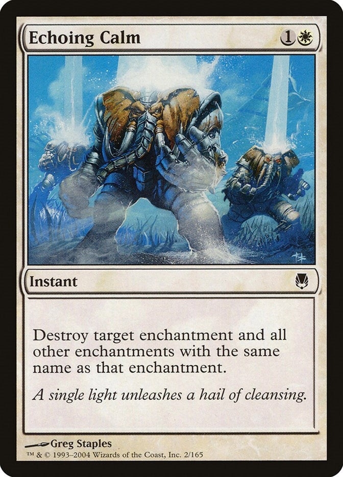 Image for Echoing Calm (2) [Darksteel] - Magic: The Gathering