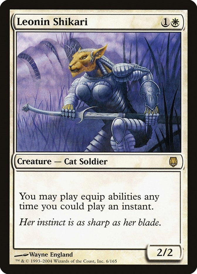 Image for Leonin Shikari (6) [Darksteel] - Magic: The Gathering