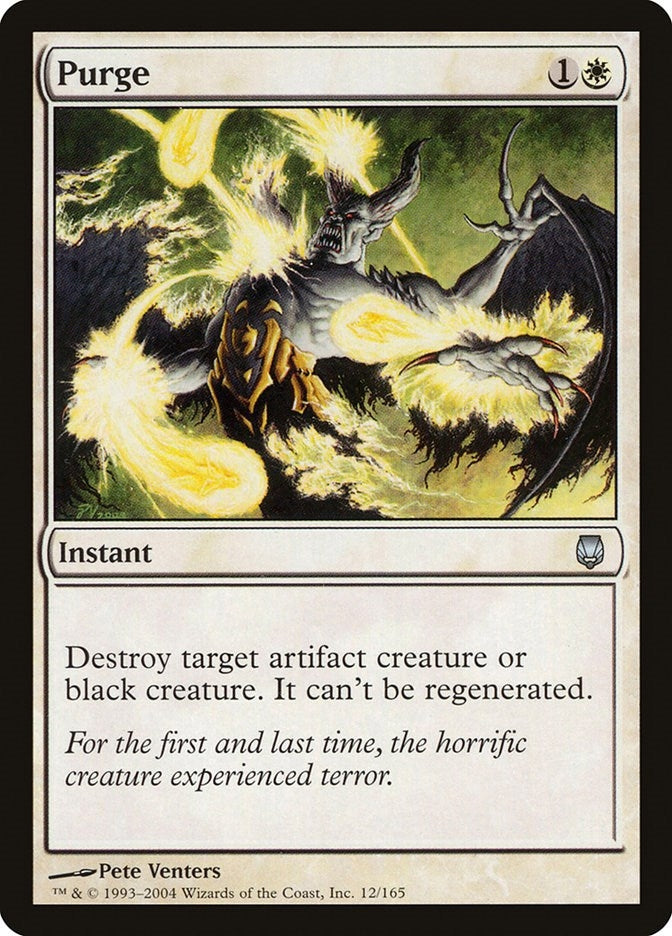 Image for Purge (12) [Darksteel] - Magic: The Gathering
