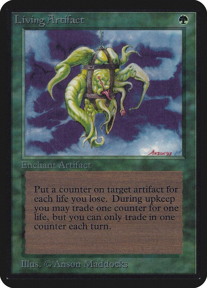 Image for Living Artifact [Alpha Edition] - Magic: The Gathering
