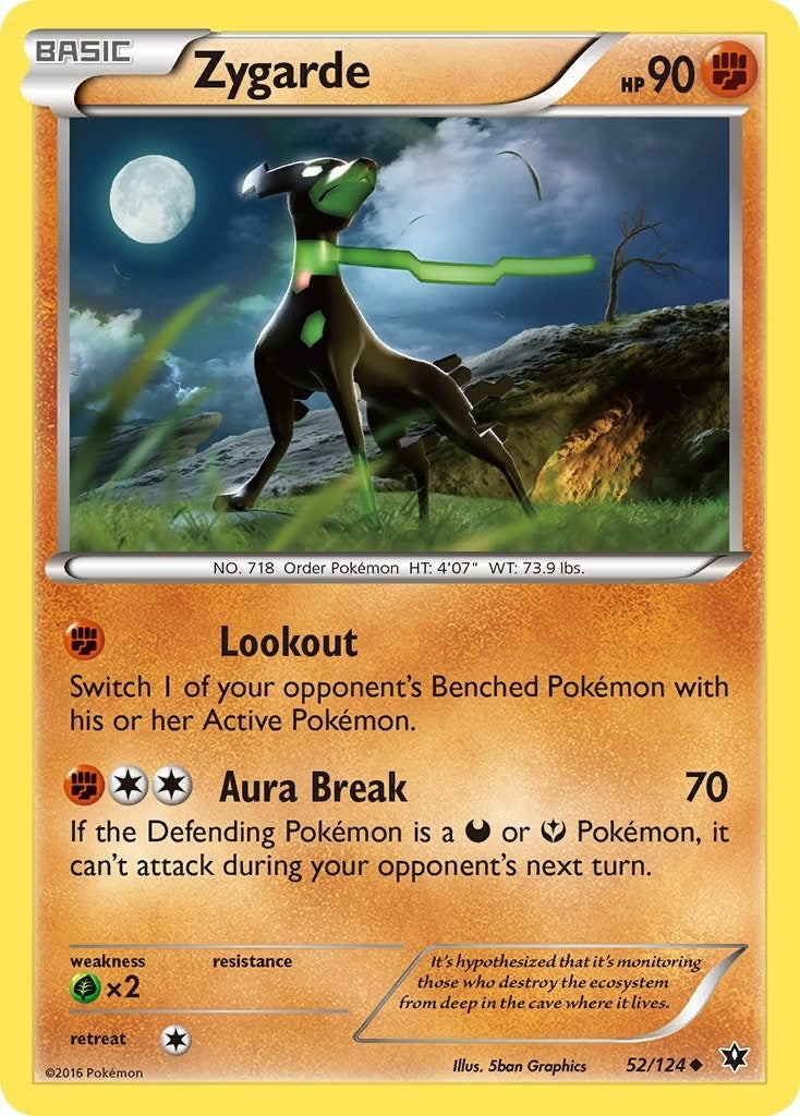 Zygarde (52) (52/124) [XY - Fates Collide]