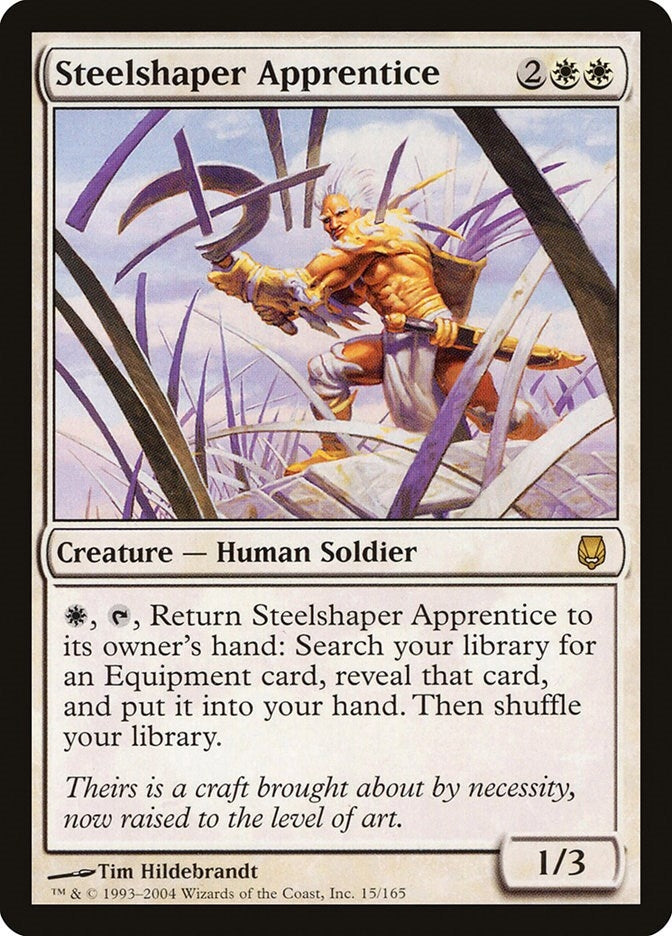 Image for Steelshaper Apprentice (15) [Darksteel] - Magic: The Gathering