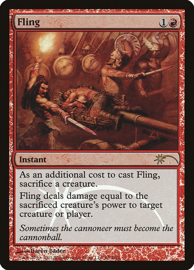 Image for Fling (69) [WPN & Gateway Promos] - Magic: The Gathering