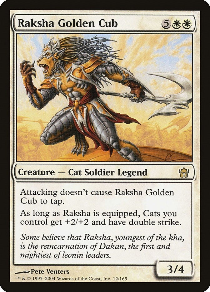 Image for Raksha Golden Cub (12) [Fifth Dawn] - Magic: The Gathering