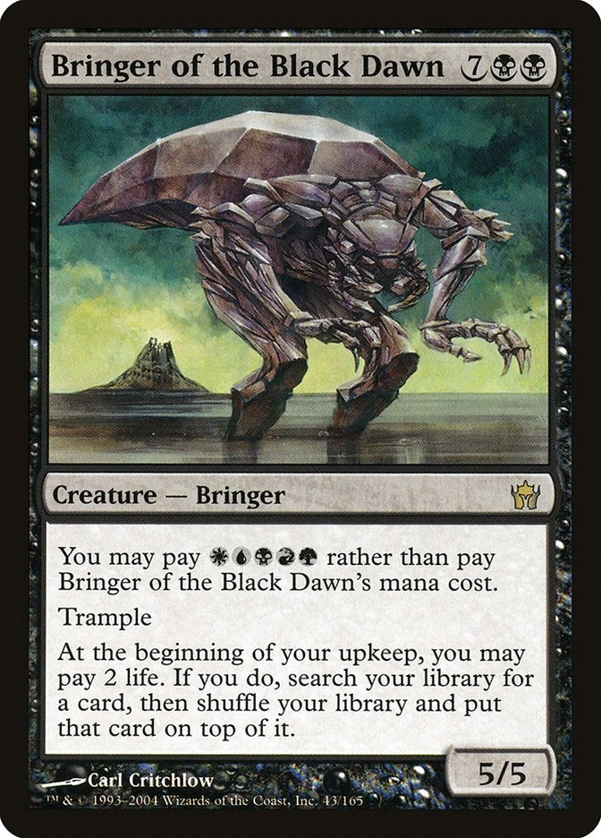 Image for Bringer of the Black Dawn (43) [Fifth Dawn] - Magic: The Gathering