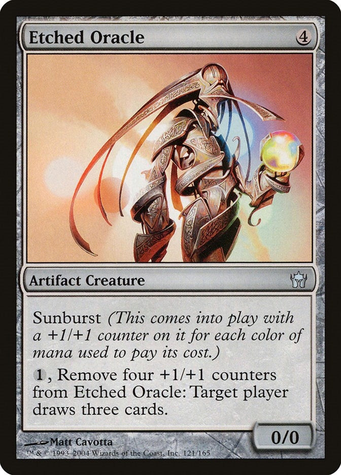 Image for Etched Oracle (121) [Fifth Dawn] - Magic: The Gathering
