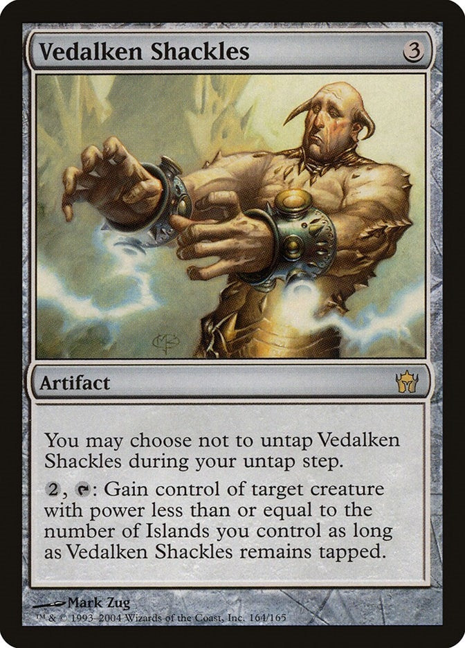 Image for Vedalken Shackles (164) [Fifth Dawn] - Magic: The Gathering