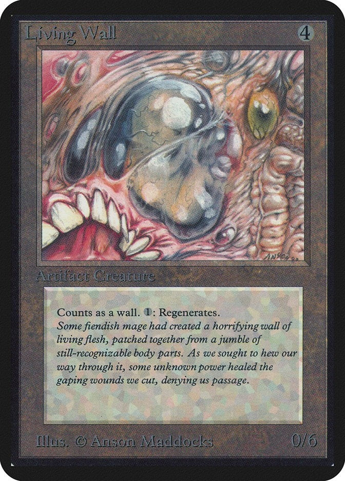 Image for Living Wall [Alpha Edition] - Magic: The Gathering
