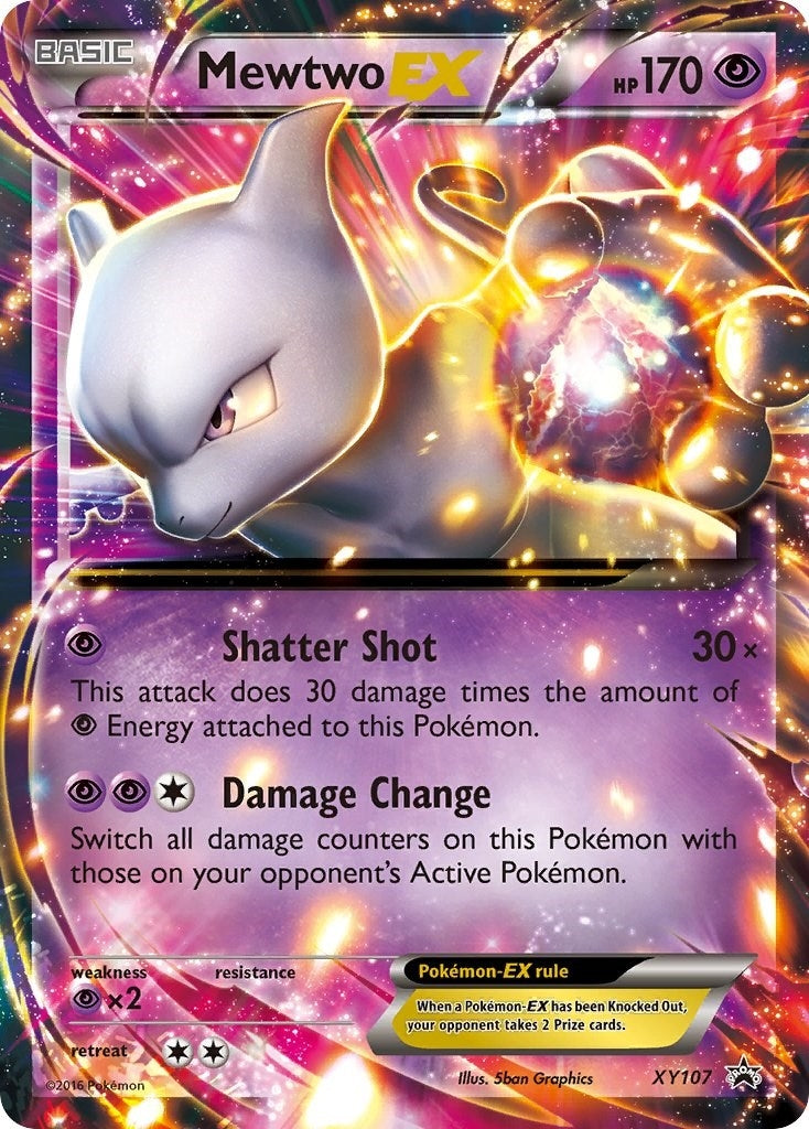 Image for Mewtwo EX - XY107 (XY107) [XY Promos] - Pokemon