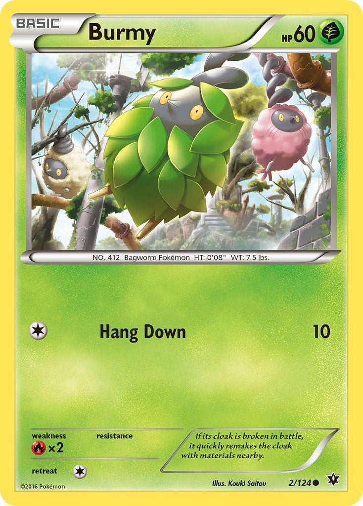 Image for Burmy (2/124) [XY - Fates Collide] - Pokemon