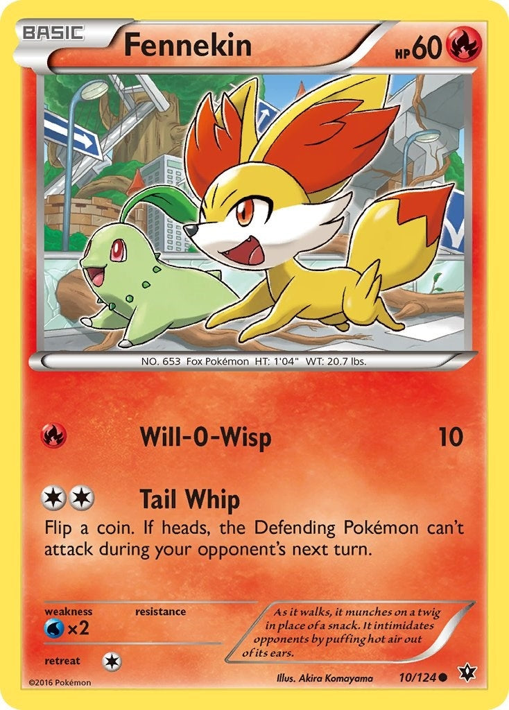 Image for Fennekin (10) (10/124) [XY - Fates Collide] - Pokemon
