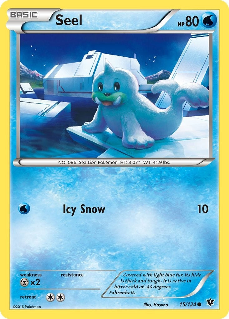 Image for Seel (15/124) [XY - Fates Collide] - Pokemon