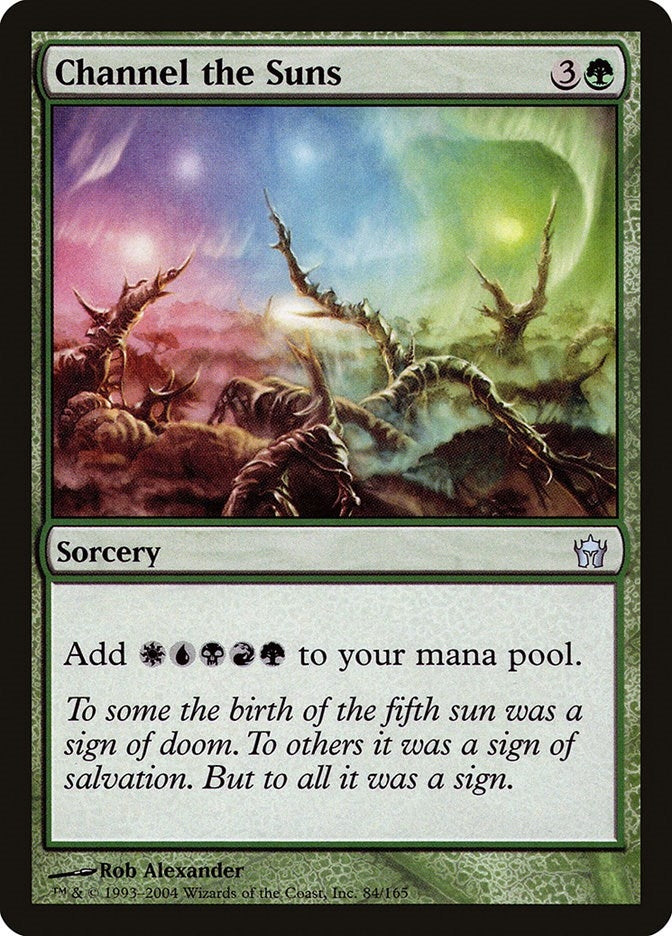 Image for Channel the Suns (84) [Fifth Dawn] - Magic: The Gathering