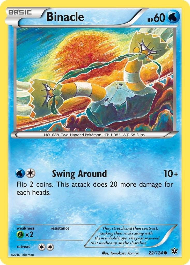 Image for Binacle (22/124) [XY - Fates Collide] - Pokemon