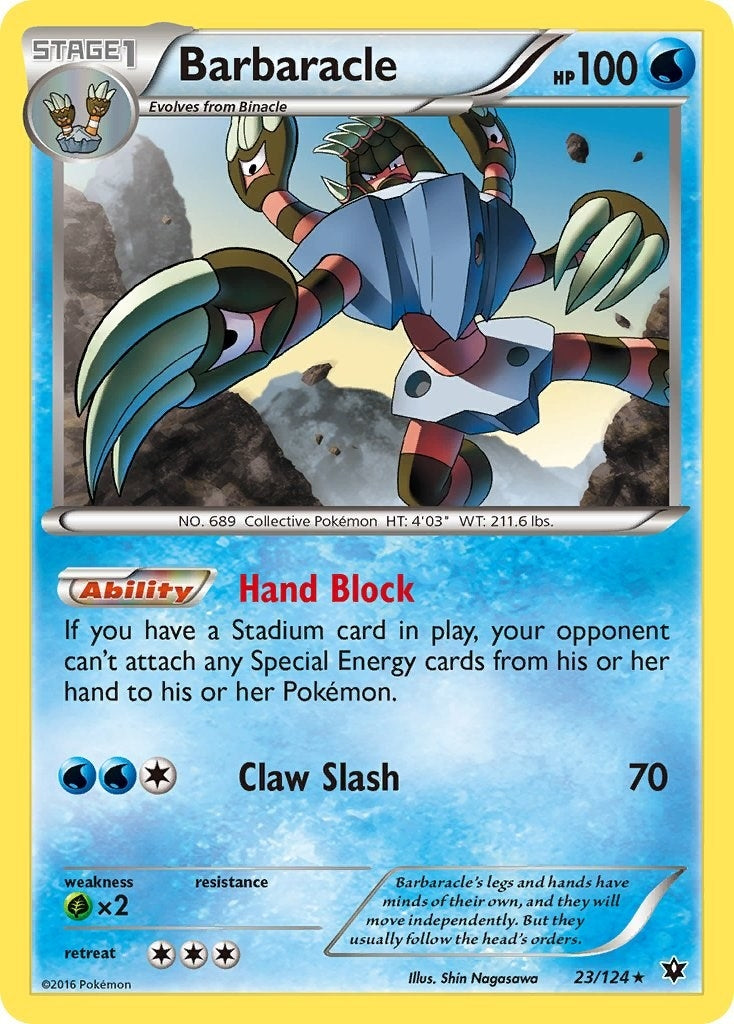 Image for Barbaracle (23/124) [XY - Fates Collide] - Pokemon
