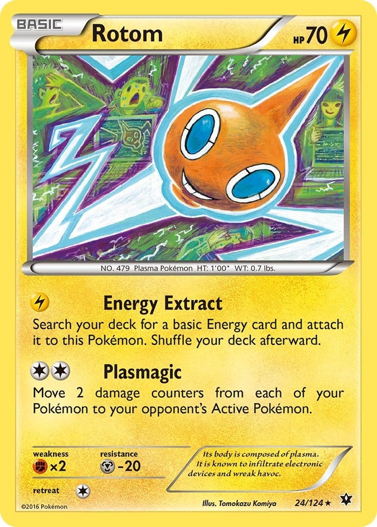 Image for Rotom (24/124) [XY - Fates Collide] - Pokemon