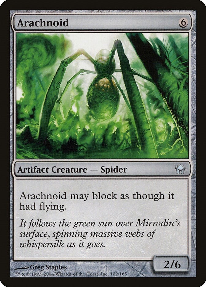 Image for Arachnoid (102) [Fifth Dawn] - Magic: The Gathering