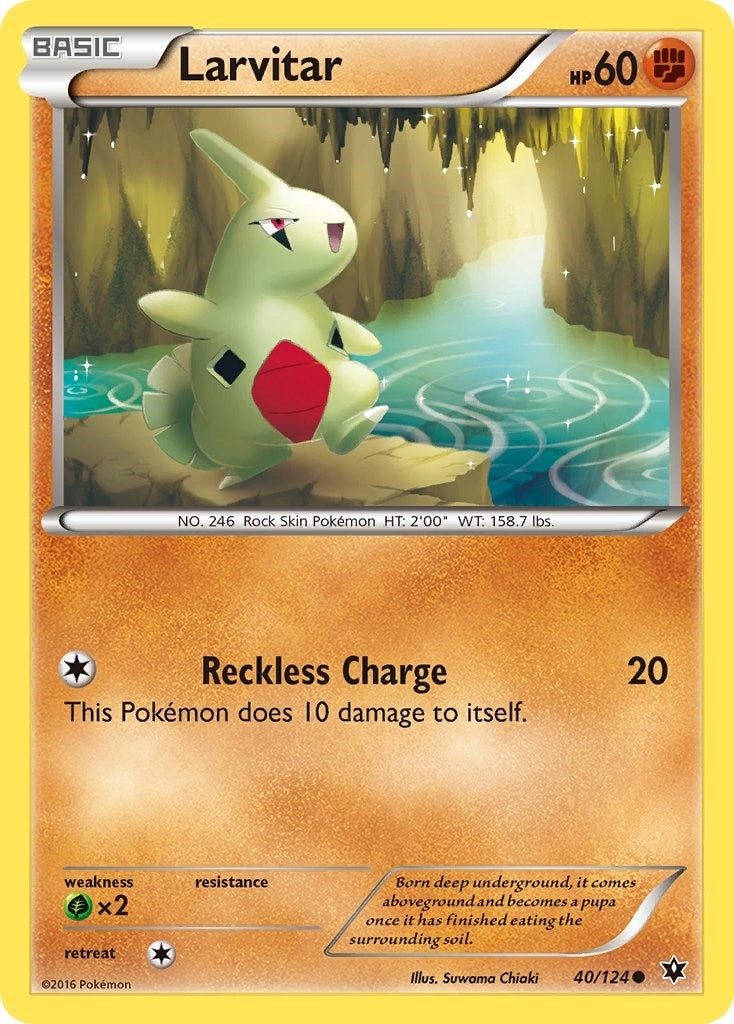 Image for Larvitar (40) (40/124) [XY - Fates Collide] - Pokemon