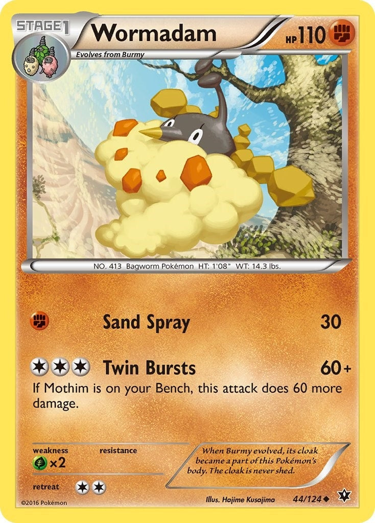 Image for Wormadam (44) (44/124) [XY - Fates Collide] - Pokemon