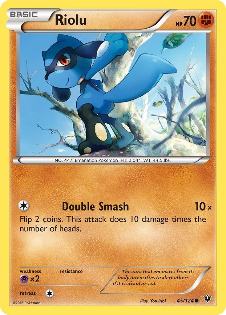 Image for Riolu (45) (45/124) [XY - Fates Collide] - Pokemon