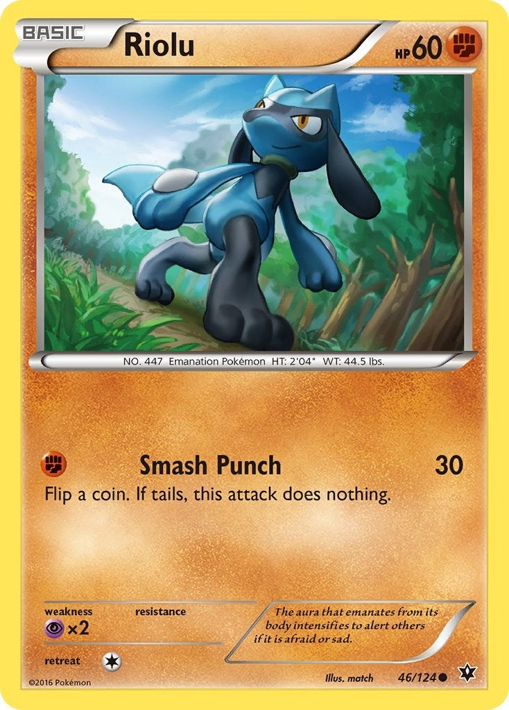 Image for Riolu (46) (46/124) [XY - Fates Collide] - Pokemon