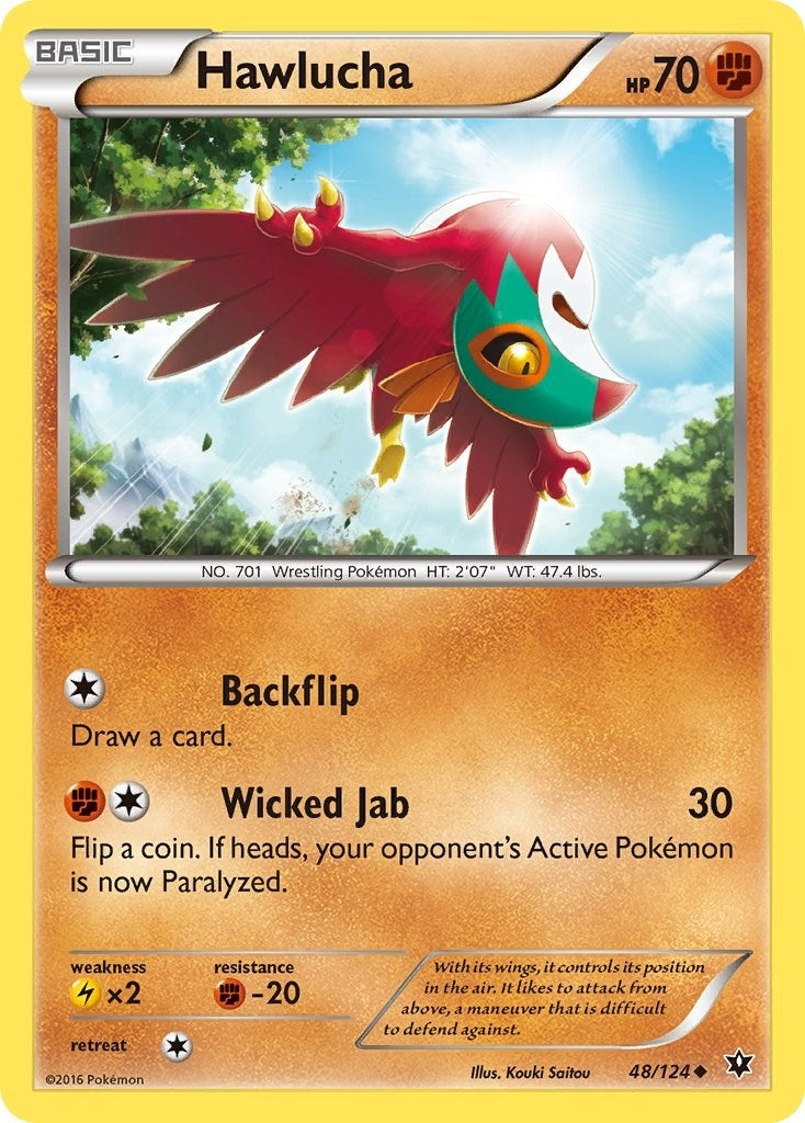 Image for Hawlucha (48/124) [XY - Fates Collide] - Pokemon