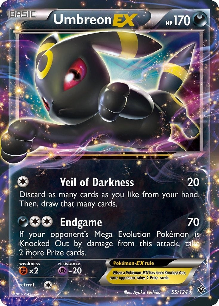 Image for Umbreon EX (55/124) [XY - Fates Collide] - Pokemon