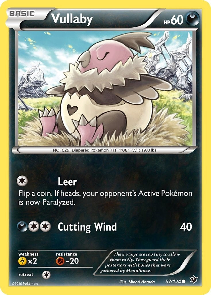 Image for Vullaby (57/124) [XY - Fates Collide] - Pokemon