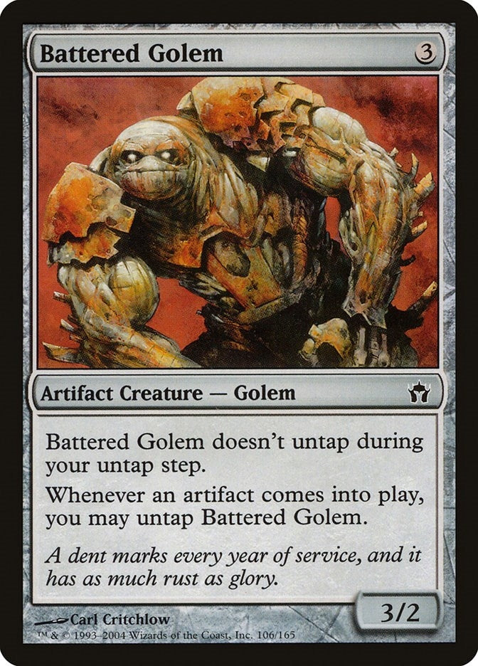 Image for Battered Golem (106) [Fifth Dawn] - Magic: The Gathering