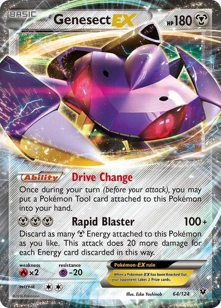 Image for Genesect EX (64/124) [XY - Fates Collide] - Pokemon