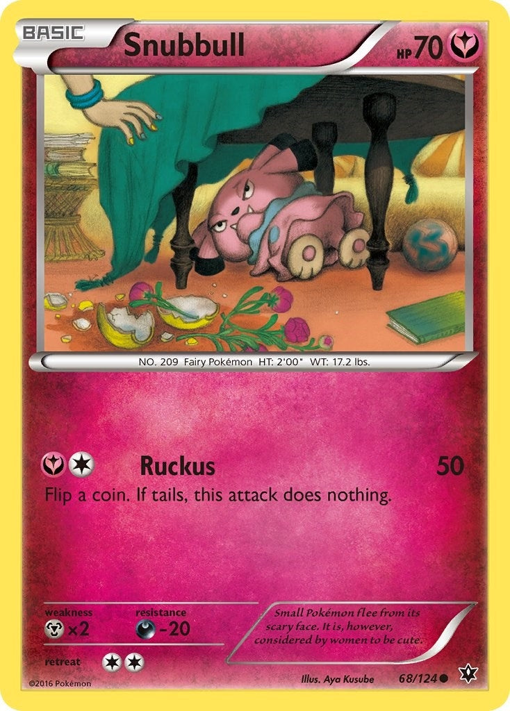 Image for Snubbull (68/124) [XY - Fates Collide] - Pokemon