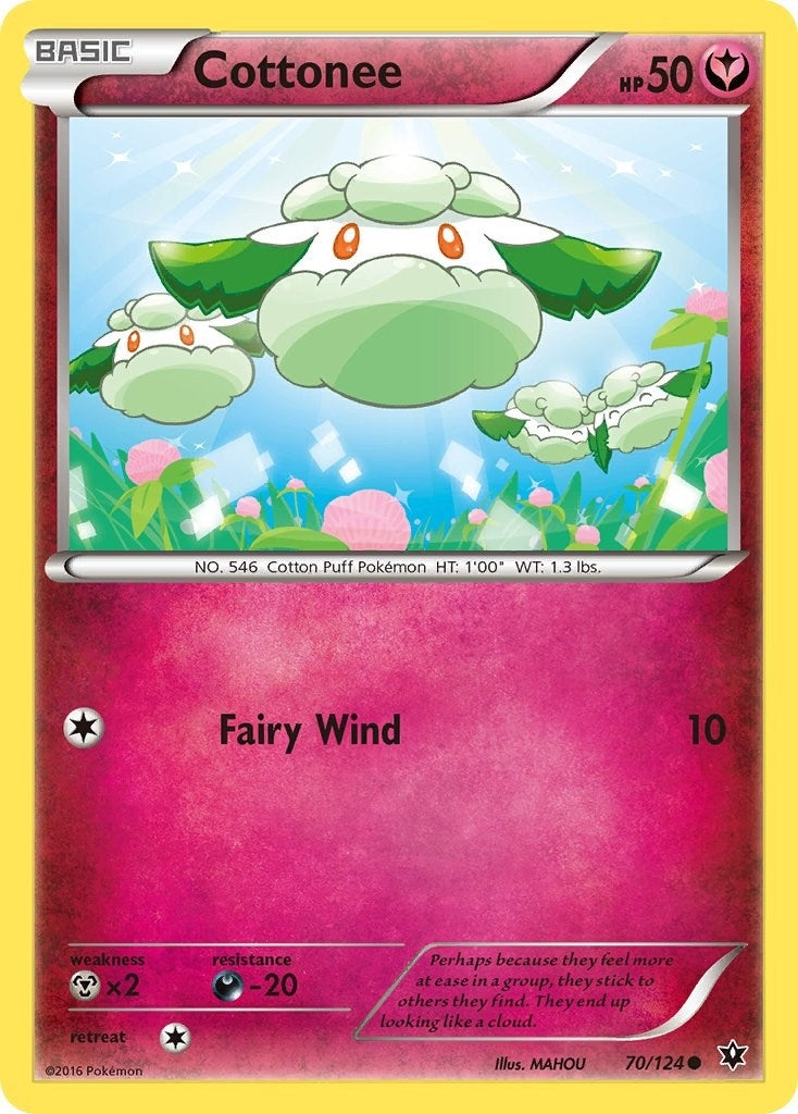 Cottonee (70/124) [XY - Fates Collide]