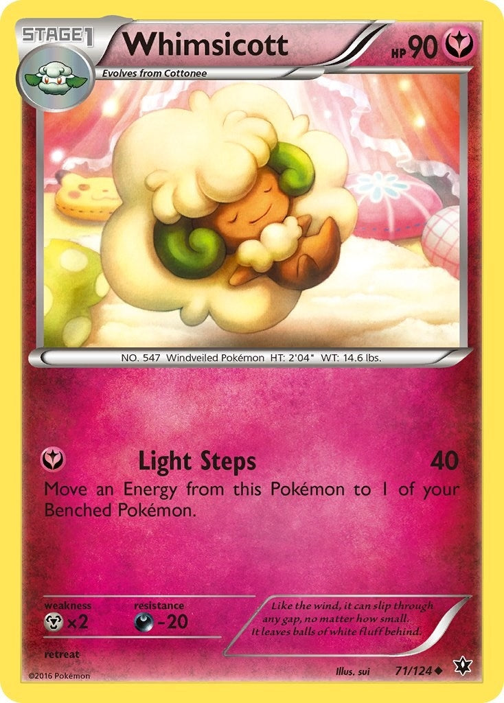 Image for Whimsicott (71/124) [XY - Fates Collide] - Pokemon