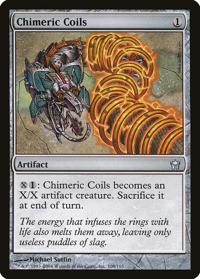 Image for Chimeric Coils (108) [Fifth Dawn] - Magic: The Gathering