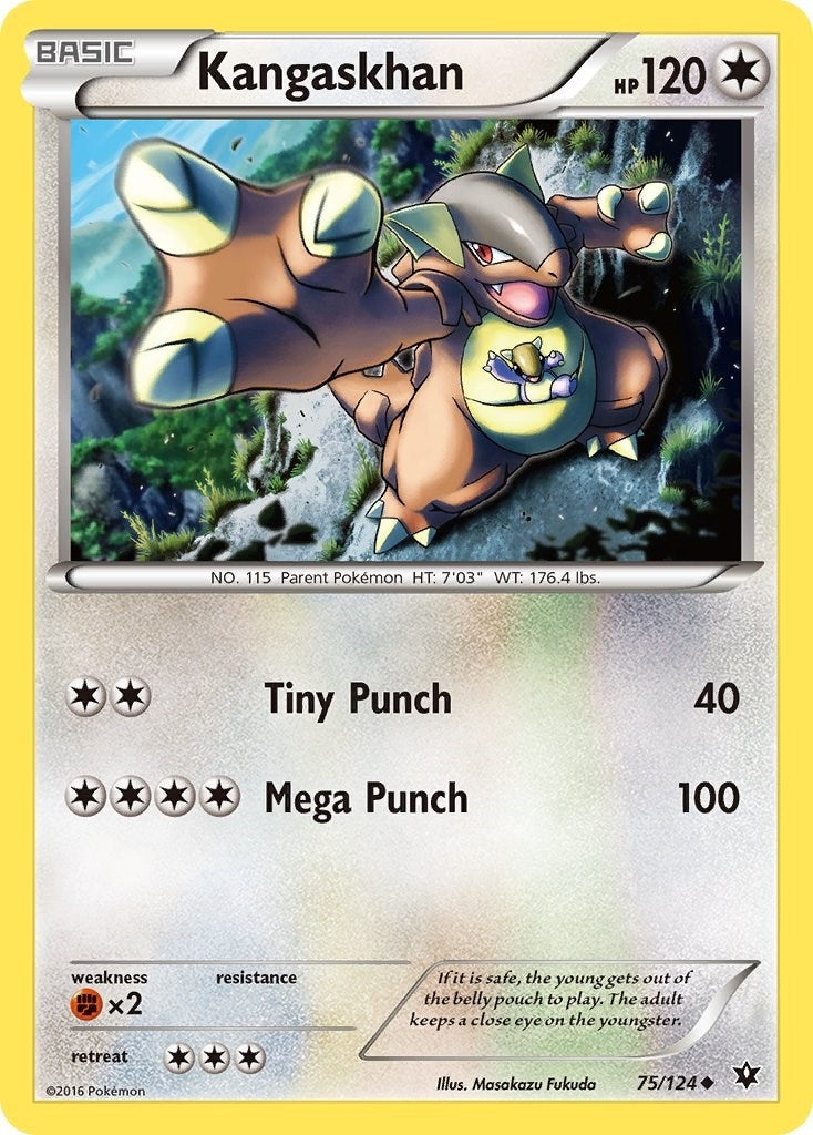 Image for Kangaskhan (75/124) [XY - Fates Collide] - Pokemon