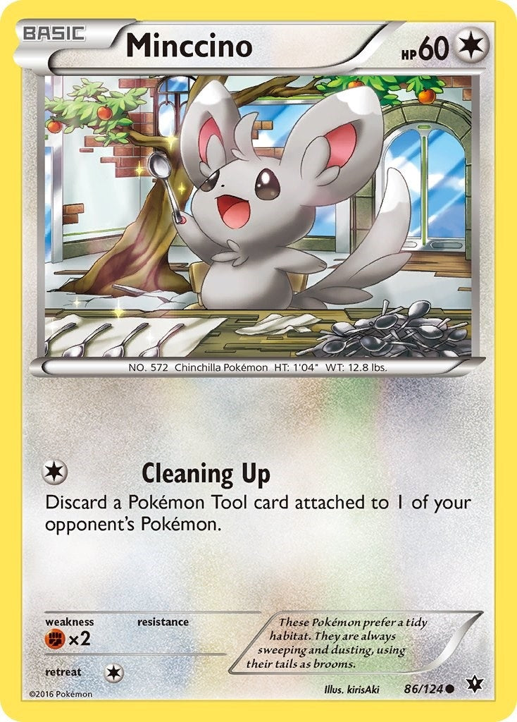 Image for Minccino (86) (86/124) [XY - Fates Collide] - Pokemon