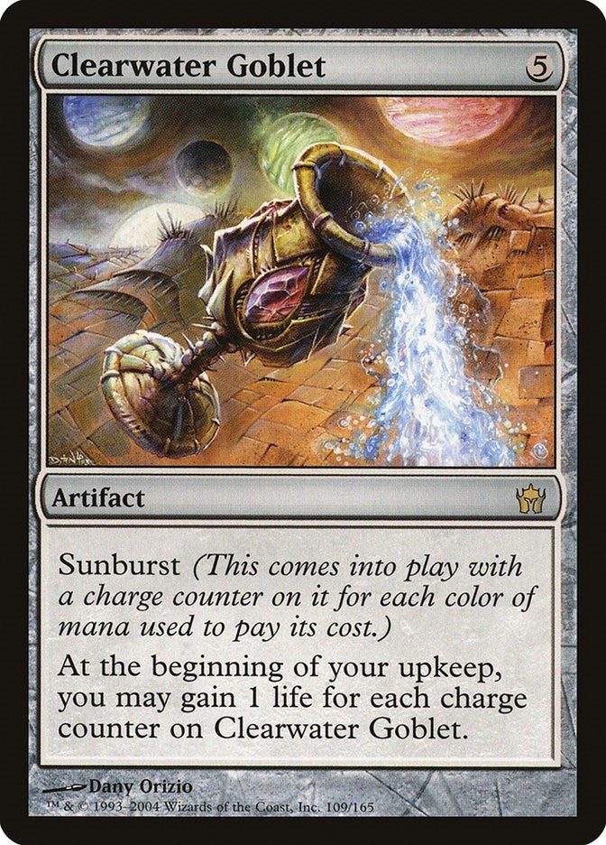 Image for Clearwater Goblet (109) [Fifth Dawn] - Magic: The Gathering