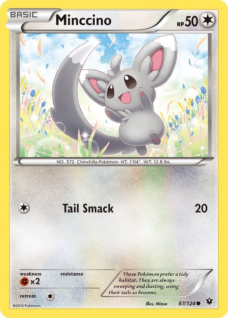 Image for Minccino (87) (87/124) [XY - Fates Collide] - Pokemon