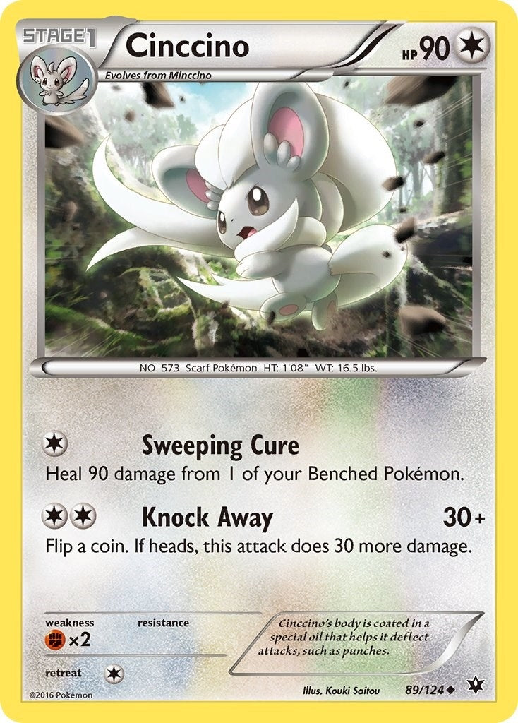 Image for Cinccino (89) (89/124) [XY - Fates Collide] - Pokemon