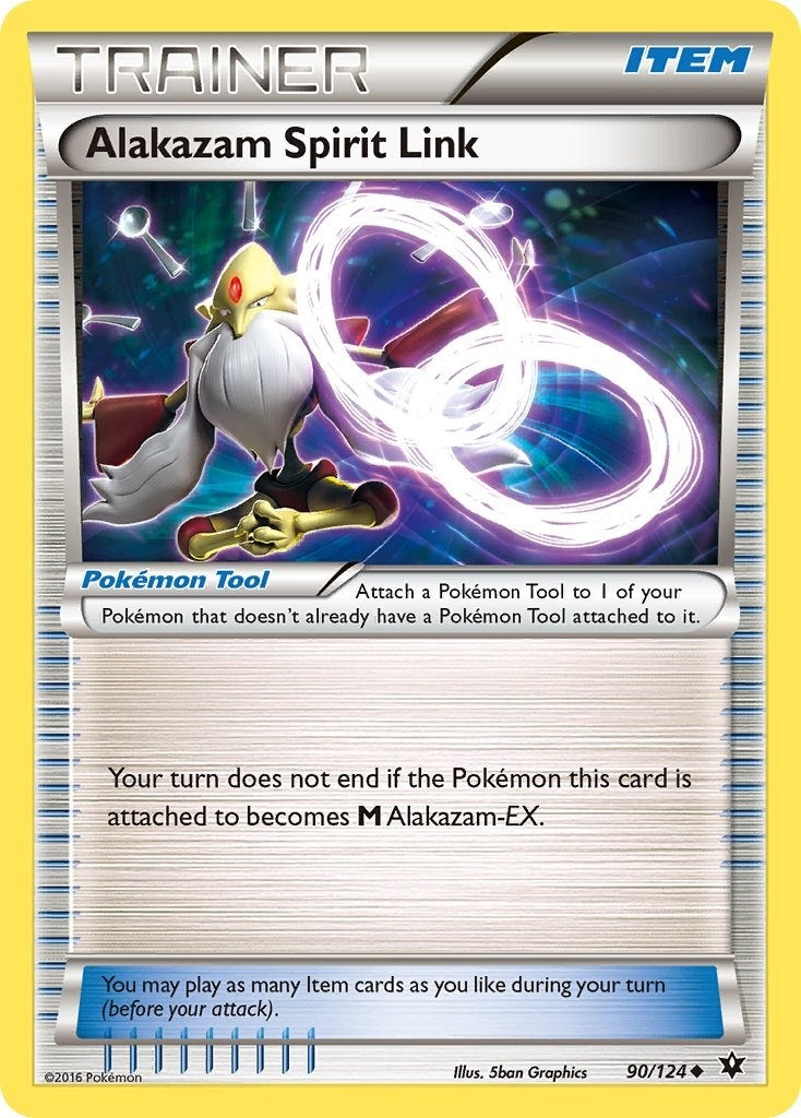 Image for Alakazam Spirit Link (90/124) [XY - Fates Collide] - Pokemon