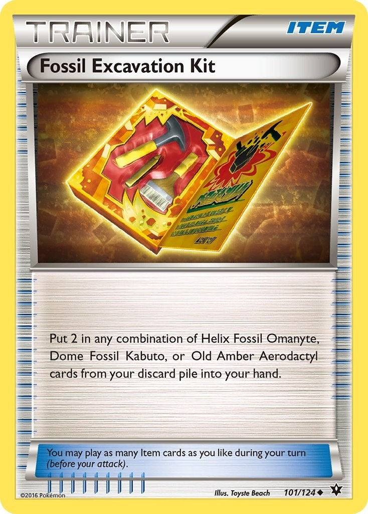 Image for Fossil Excavation Kit (101/124) [XY - Fates Collide] - Pokemon