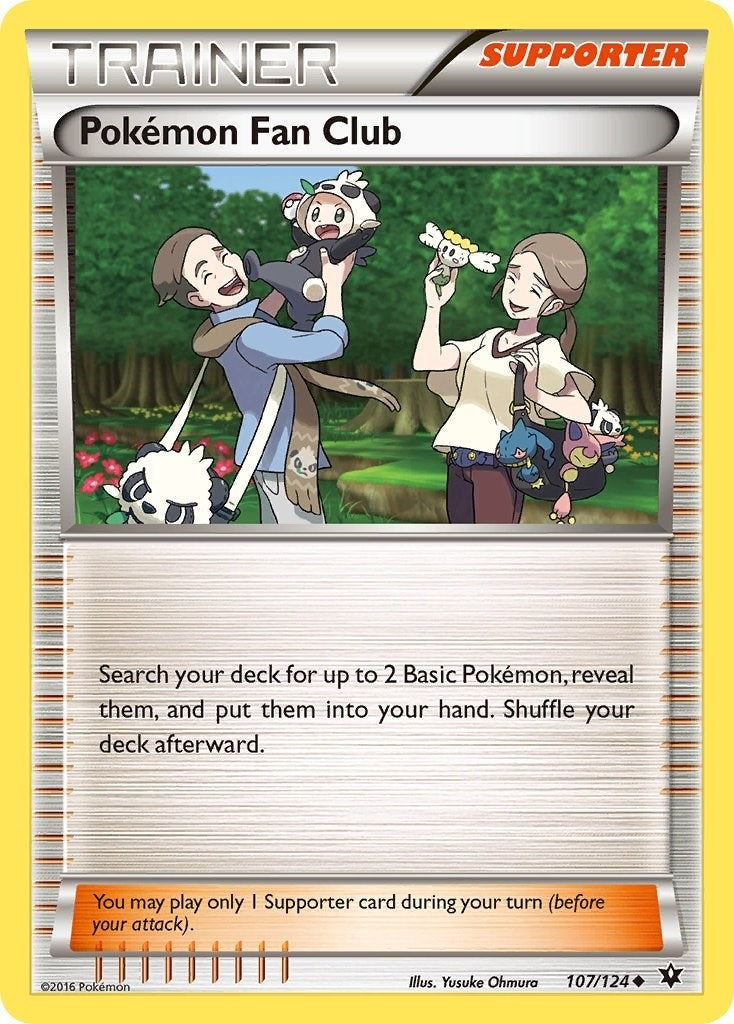 Image for Pokemon Fan Club (107/124) [XY - Fates Collide] - Pokemon
