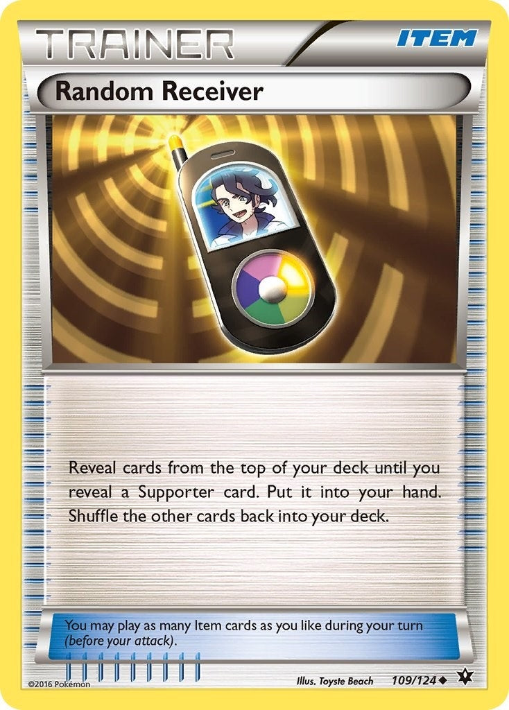 Random Receiver (109/124) [XY - Fates Collide]