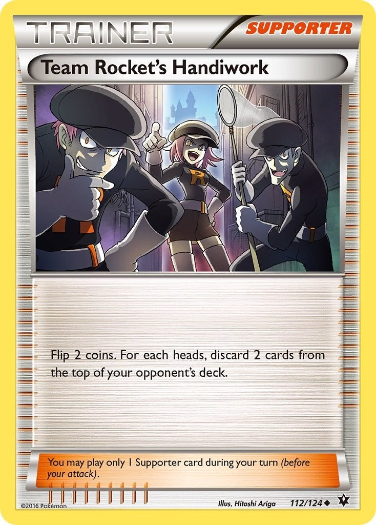 Image for Team Rocket's Handiwork (112/124) [XY - Fates Collide] - Pokemon