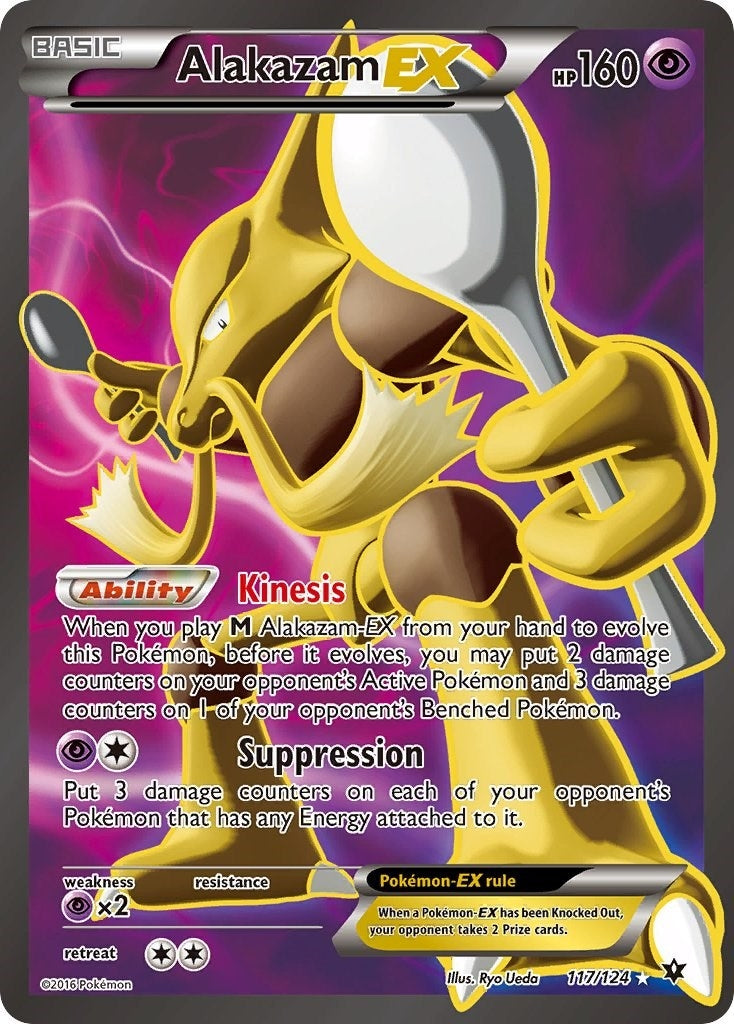 Image for Alakazam EX (Full Art) (117/124) [XY - Fates Collide] - Pokemon