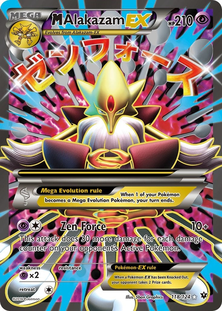 Image for M Alakazam EX (Full Art) (118/124) [XY - Fates Collide] - Pokemon