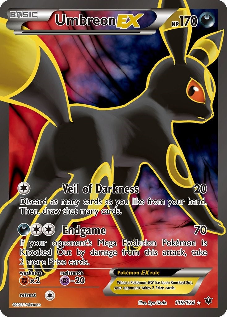Image for Umbreon EX (Full Art) (119/124) [XY - Fates Collide] - Pokemon