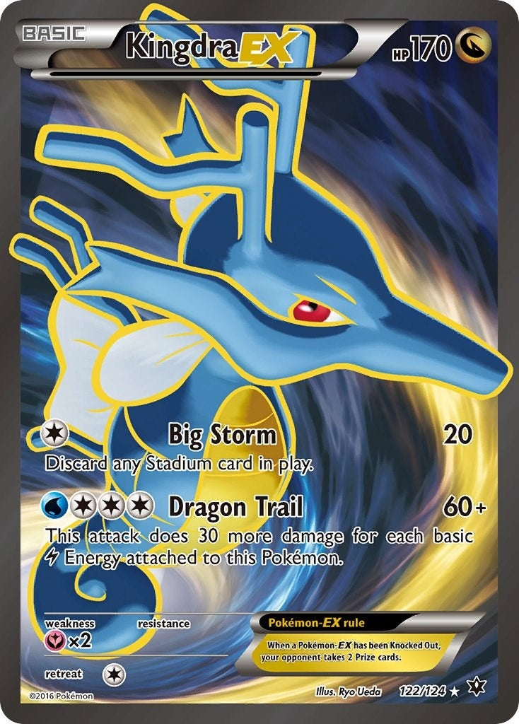 Image for Kingdra EX (Full Art) (122/124) [XY - Fates Collide] - Pokemon