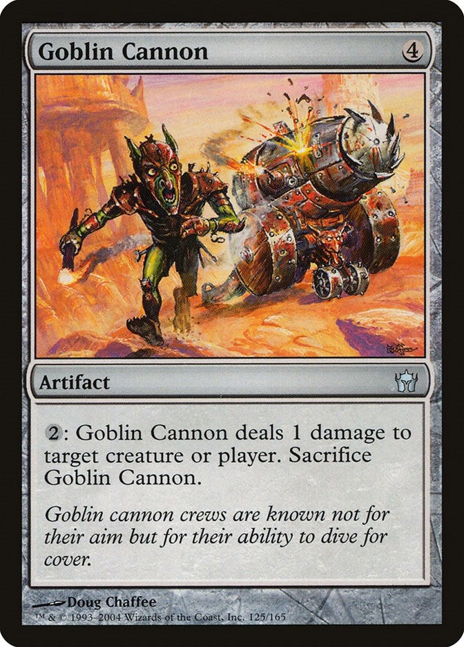 Image for Goblin Cannon (125) [Fifth Dawn] - Magic: The Gathering